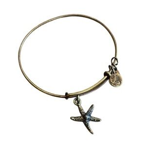 Alex and Ani Gold Starfish Charm Bracelet